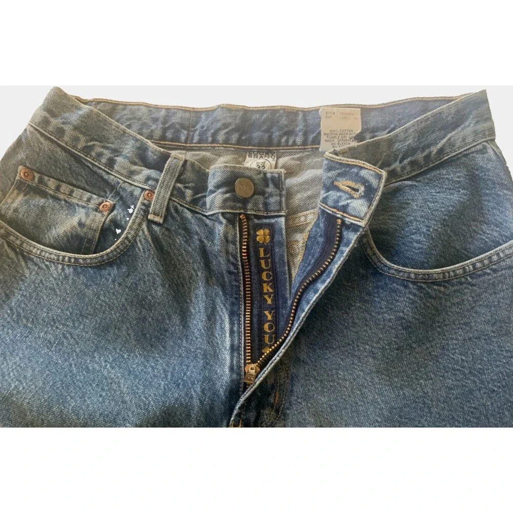 Vtg Lucky Brand by Gene Montesano Jeans  Size 32 x 31  Made in USA